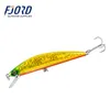 Baits Lures FJORD Ramdom 5pcs 125mm 40g Minnow Laser Hard Professional SwimBait Artificial Bait Equipped Sharp Hook Sinking Fishing Lure 230909