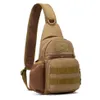 Utomhuspåsar Militär Taktisk Sling Axelväska Män Vandring Camping Armé Hunting Fishing Bottle Chest Pack Molle Ryggsäck 220905312N