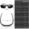 Polariserende visbril heren gecoate reflecterende zonnebril UV400 sportfietszonnebril