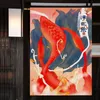 Curtain Ukiyoe Noren Japanese Resturant Tattoo Shop Decoracion Habitacion Aesthetic Partition Kitchen Doorway Hanging Curtains 230909