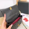 Sac à bandoulière de luxe de marque française classique femmes mode rabat de poche célèbre Paris Salzbourg dame chaîne épaule sac fourre-tout en cuir de qualité supérieure