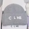 2024 Bonnet de créateur Celns tricoté pour femmes, casquette chaude à la mode pour hommes, chapeau de pêcheur CEL