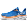 3Designer 2023 Hoka Bondi One 8 Outdoor Shoes Hokas Clifton 9 Black White Shock Absorbering Road Carbon X2 Men Women Running Sneakers Climbing Runner Casual Trainers