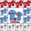 Ole Miss Baseball Jersey Campeões Hayden Dunhurst Tim Elko Bobby Wahl Judd Utermark Zack Cozart Grayson Saunier Jerrion Ealy Will Furniss costurado Mens Jerseys