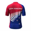 뉴질랜드 사이클링 저지 남성 MTB Maillot Shirts 자전거 의류 2024 산악 자전거 남성 티셔츠 착용 여름 복장 옷 jumper