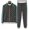 Men G Men's G FF CC Tracksuits TB Sportwear CD Set Brand Mens Tracksuit Sporting Fitness Clothing Två stycken Lång ärmjacka + P