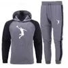 Men's Tracksuits Autumn and winter sportswear two-piece sweatshirt+sweatpants sportswear casual men's clothing hoodie set T230911