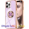 Coque de téléphone de luxe galvanisée, souple, fine, résistante aux chocs, pour iPhone 15 14 13 12 11