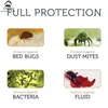 Surmatelas imperméable épais, housse de protection antibactérienne avec bande élastique, drap-housse matelassé, 230909