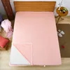 Mattress Pad Cover Fully Wrapped Fitted Sheet OnePiece Bedspread Cocoanut Matting Latex Case Zipper Removable NonSlip Fixed 230909