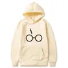 Harrys Potters Sweatshirts Men Women bril Afdrukken Sudadera Hombre Winter Fleece Fashion Trends Harrys Poters Hoodie Hoodie Hoodie 7674