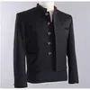 Novas faculdades universidade uniforme escolar japonês masculino fino blazer chinês túnica terno jaqueta homem superior casual1838