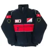 2023 new f1 racing suit jackets retro style college style European windbreaker cotton spot full embroidery windproof and warm bomb243Z