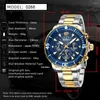 Wristwatches 2023 BODEN Men's Quartz Watches Top Multifunctional Chronograph Sports Watch Men Waterproof Relogios Masculino