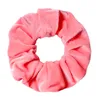 Chouchous élastiques en velours pour femmes et filles, rose, jaune, vert, Orange, élastique pour queue de cheval, corde en caoutchouc, accessoires pour cheveux