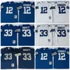 NCAA 75th Vintage Mitchell and Ness Throwback Football Jersey 12 Roger Staubach Jerseys Retro Stitched 33 Tony Dorsett Jersey All Stitched