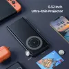 3D 4K Mini Sinema Akıllı Android WiFi Taşınabilir 1080p Ev Tiyatrosu Video LED Açık Mekan DLP Projektör