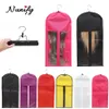 Wig Stand Nunify Storage Bag With Hanger For Hair Bundles Clip In Piece Gift Anti Dust Portable Packaging s 221207257S
