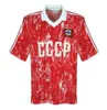 86 87 88 89 90 Retro piłka nożna Związek Radziecki Aleinikov Football Shirt USSR Belanov koszulki Protasov Zavarov Classic Maillot de Foot CCCP 98988