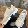 مصمم أحذية رياضية قناة Women Women Shoes Classic Calfskin Sneakers Ccity Sneaker غير الرسمية