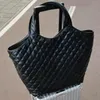 2 stycken set High Qulity Designer Bag Womens Handväskor axelväskor mode handväska icare maxi Tygväskorna nya med kedjemynt plånbok sommarläder med dammväska