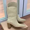 Gianvito Rossi Piper Boot Heel Ankle Booties Women Shoes本物の革パンプスデザイナーラグジュアリーダーマルソールブーツハーフブーツショートブーツモーターサイクルブーツサイズ35-41