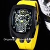 BUGATTI 16-cylindrig motor MENS Titta på Chiron Tourbillon Black Rostfritt stål Automatisk överdimensionerad armbandsur Sapphire Crystal 7 Färger 2023 Ny modell