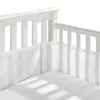 Yatak rayları çit çocuk güvenli çizgi karyolası unisex 2pcs 150cm320cm yaz bebek beşik tampon polyester doğumlu tamponlar 230909