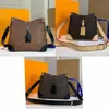 Odeon vintage tryck kvinnor totes axel crossbody väskor lyxdesigner handväskor med rem mode messenger väska hobo shopping r4259a