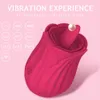 Sex Toy Massager 10 Speed ​​Rose Vibrator USB RECHARGABLE CLIT Nipple Oral Pussy Slicking Clitoris Stimulator Female Masturbation Toys for Women