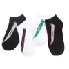 Chaussettes classiques avec lettres pour hommes, chaussettes à la mode, décontractées, en coton imprimé, 4 paires, Box267K, 2021