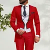 New Italian Tailcoat 2021 Design Men Suit 3 Pieces Slim Fit Wedding Groom Tuxedo for Bridegroom Man Blazer with Vest Pants12758