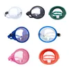 Dykmasker snorkling mask anti läckor full ansikte snorkel set 180 panoramautsikt professionell klassisk rund dykutrustning ma276g