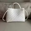 Jodie Abotteges Borsa tote BBVneta Mini Teen Intrecciato Design di design In pelle intrecciata Borsa a spalla portatile di grande capacità Cestino per verdure Borsa da donna