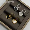 Pendientes de diseño para mujer joyería mujer Con caja 20 opciones Letra C Pendientes de joyería de diseño de calidad estupenda Pendientes de diamantes