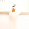 Fabric Mini Ghost Halloween Hanging Ghost Party Decoration Can Be Used as Finger Doll Cake Card Insertion Pumpkin Monster