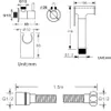 Pommeau de Douche de salle de bains, pulvérisateur de Bidet à main, Kit de toilette, robinet à tête Shattaf ronde en or Rose, ensemble de vannes en cuivre Jet226U