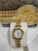 With original box golden Hot Seller Women Watch Lady Size 26mm Date Girl Sapphire Glass Wristwatch 2813 Movement Automatic Mechanical Movement watches 88