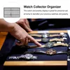Watch Boxes Strap Storage Tray WristBlack Stands Bands Case Display Stand Collector Organizer Necklace