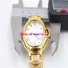 Luxe Dame Horloges Mode 31mm Goud Roestvrij Stalen Armband Witte Wijzerplaat Vrouwen Rose goud Quartz Vrouwen Watches2058