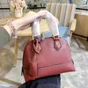 Luxurys designer tygväska alma kvinnor axelväskor messenger väska läder handväska plånbok pursar crossbody totes med låsnyckel 2023