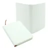 Nuovi quaderni per sublimazione in bianco A4 A5 A6 Custodia in pelle PU per sublimazione Superficie morbida Notebook Stampa a trasferimento caldo Regali fai da te in bianco all'ingrosso