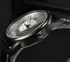 Luxury Three Pins Design Watches Classical Quartz Movement Clock Top-klass Digital nummer Dial Automatisk datum Set Auger Sapphire Mirror Watch Relogio Masculino