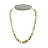 Moda plata cadenas de oro collar pulseras conjuntos para hombres y mujeres fiesta amantes de la boda regalo joyería de hip hop con caja NRJ210Q
