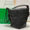 Mini Jodie Abottegas Classic Vneta Intrecciato Designer Tote Fashion Crossbody Bag Black Diamond Traided Camera Box Box Box Femmes