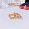 New arrive Stainless Steel Rose Gold Love nali Ring For Woman Jewelry Rings Men Wedding Promise Rings Female Women Gift262K