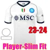 23 24 Soccer Jerseys Maglia Naples 2023 2024 ZIELINSKI ANGUISSA OLIVERA KVARATSKHELIA FOOTBALL SHIRT OSIMHEN FABIAN LOZANO SSC Napoli Maillots De Foot Kids