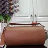 Soft Polochon Bags Fashion Genuine Leather Mirror quality bag Crossbody Shoulderbags With Box B477