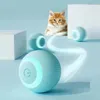 Cat Toys Electric Ball Automatisk rullande smart för katter som tränar självrörande kattunge inomhus interaktivt spelande292o