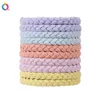 10pcs/set color Braid Fashion Korean Elastic Hair Bands for Girl Kids High Elastic Hair Circle Hair Rope Accessories Headwear Headdress 2648